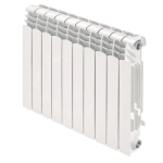 Calorifer din aluminiu Ferroli Proteo HP 700 cu 10 elementi, inaltime interax 600 mm, putere 125 W, 10 ani garantie